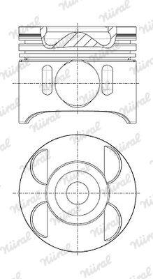 WILMINK GROUP Поршень WG1094061